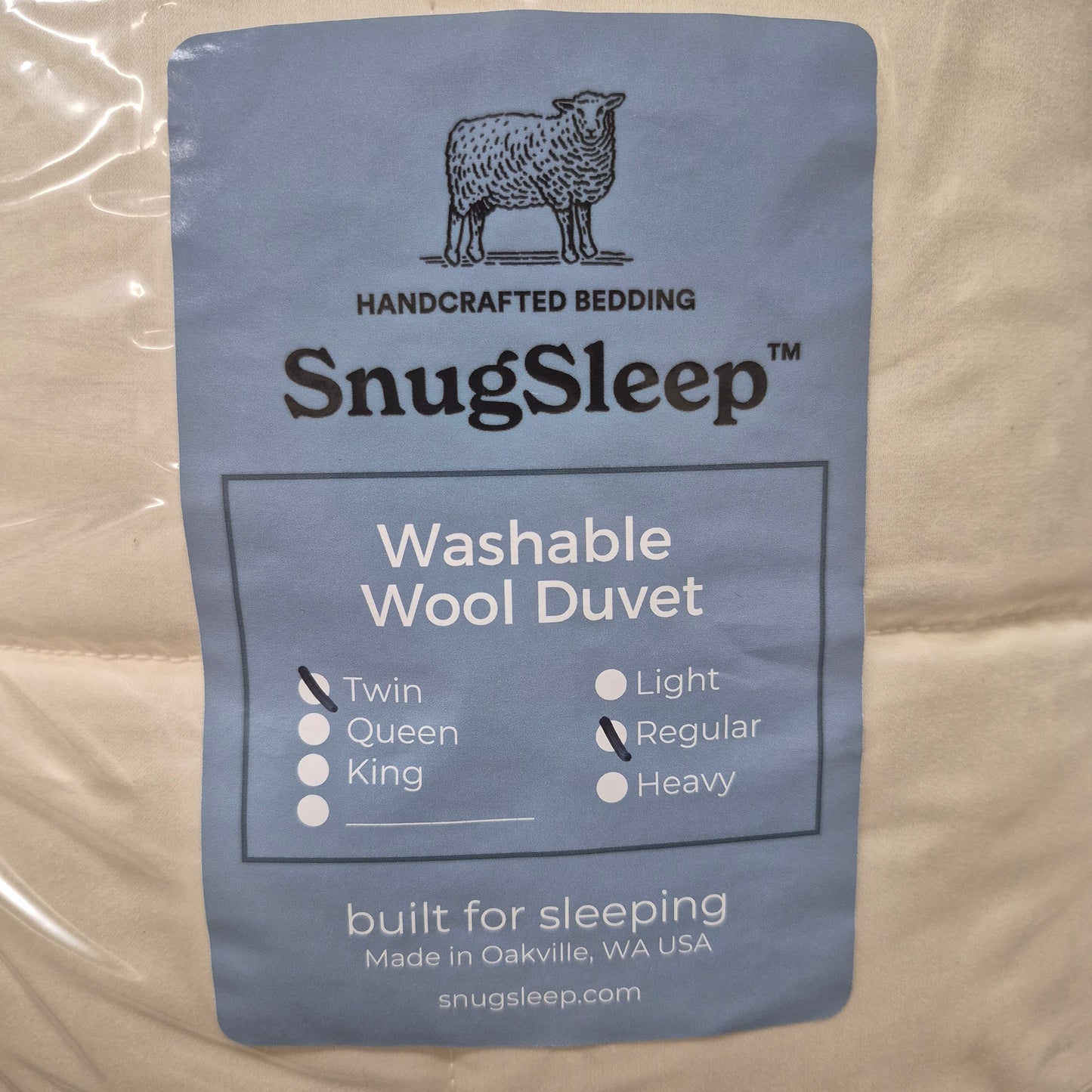 Sheep Wool Duvet