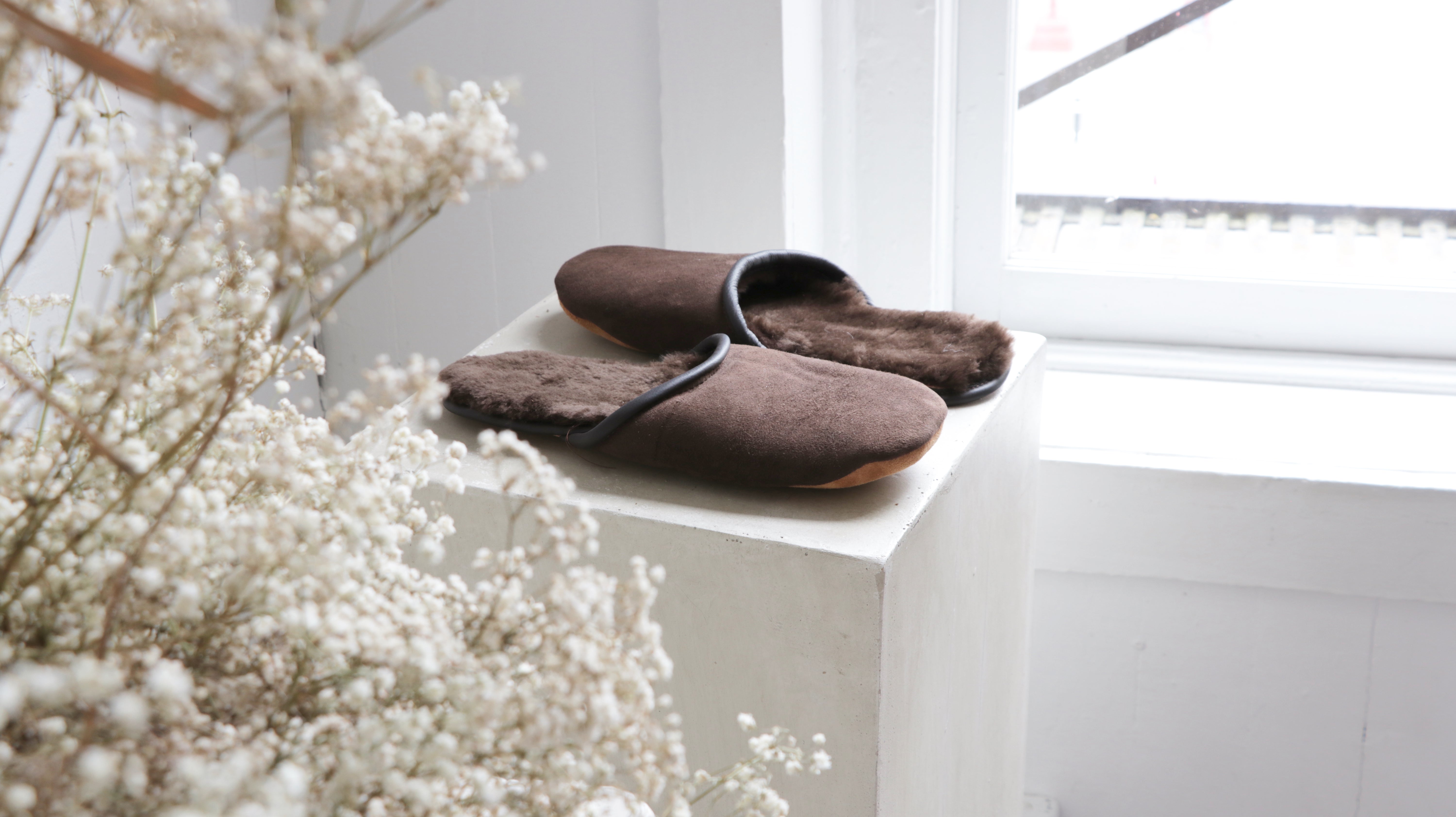 Sheepskin sales slipper soles