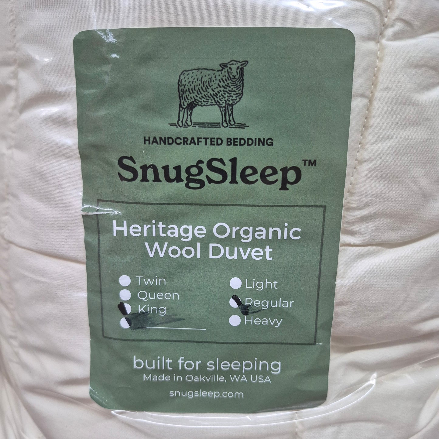 Sheep Wool Duvet